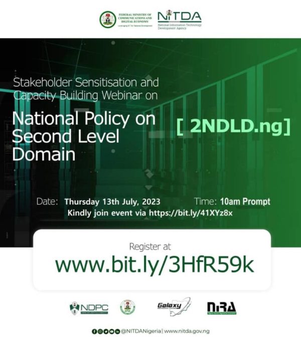 national policy on second level domains